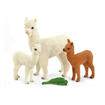 SCHLEICH Wild Life Alpaca Set Toy Figure Set, 3 to 8 Years, Multi-colour (42544)