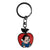 DISNEY Snow White and the Seven Dwarfs Apple Keychain, Multi-colour (ABYKEY245)