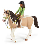 SCHLEICH Horse Club Sarah's Camping Adventure Toy Playset, Unisex, 5 to 12 Years, Multi-colour (42533)