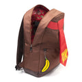NINTENDO Donkey Kong Neck Tie Backpack, Brown (BP625202NTN)