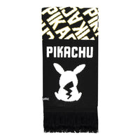 POKEMON Pikachu Logo Beanie & Scarf Giftset, Black/Yellow (GS752437POK)