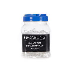 Cat6 Utp Rj45 Insta Crimp Plug 100 Pack