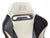 FK sport seats Auto half-shell seats Set Atlanta in motorsport look