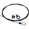 Bogen BG-CK10B Black 10 Foot Cable And Clamp
