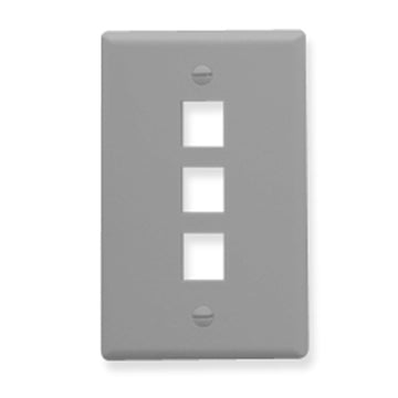 ICC ICC-FACE-3-GR Ic107f03gy - 3port Face - Gray
