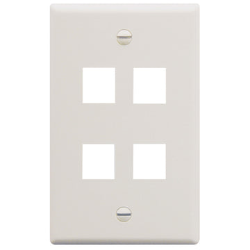 ICC ICC-FACE-4-WH Ic107f04wh - 4port Face White