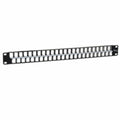 ICC ICC-IC107BP481 Patch Panel, Blank, 48-port, Hd, 1 Rms