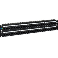 ICC ICC-ICMPP0486B Patch Panel, Cat 6a, 48-port, 2 Rms