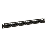 ICC ICC-ICMPP24CP6 Patch Panel,cat 6, Feed-thru 24-p,1rms