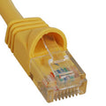 ICC ICC-ICPCSJ01YL Patch Cord, Cat 5e, Molded Boot, 1' Yl