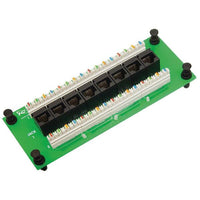 ICC ICC-ICRESDPB3C Compact Module, Cat 6 Data, 8-port