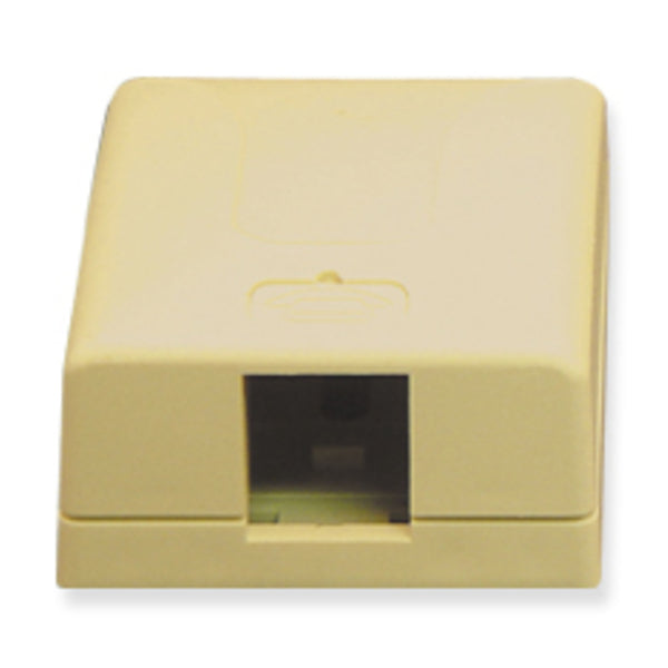 ICC ICC-SURFACE-1IV Ic107sb1iv  Surface Box 1pt Ivory