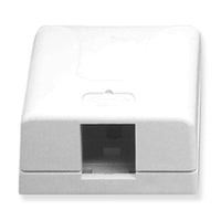 ICC ICC-SURFACE-1WH Ic107sb1wh - Surface Box 1pt White