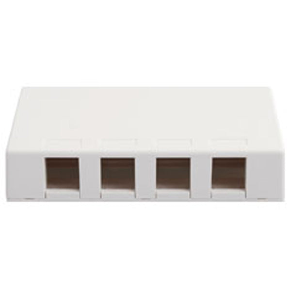 ICC ICC-SURFACE4WH Ic107sb4wh  Surface Box, 4 Port White