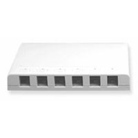 ICC ICC-SURFACE6WH Ic107sb6wh - 6pt Surface Box - White