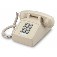 Cortelco ITT-2500-27F 250044-vba-27f Desk W/ Flash/message Ash