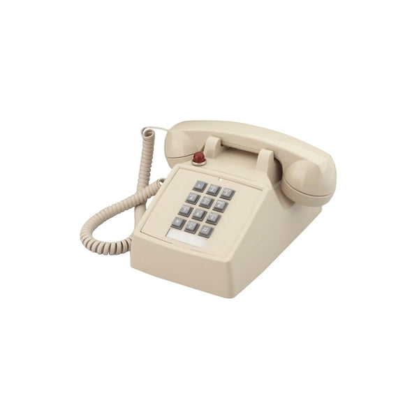 Cortelco ITT-2500-27M-ASH 250044-vba-27m Desk W/ Message - Ash