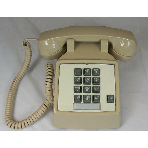 Cortelco ITT-2500-V-20F 250044-vba-20f Desk W/ Flash - Ash