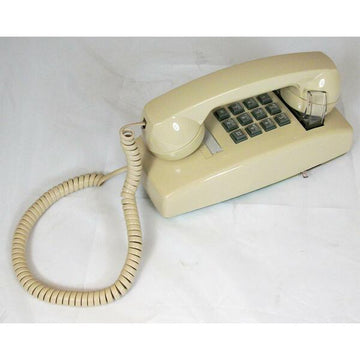 Cortelco ITT-2554-V-IV 255409-vba-20m Wall W/ Volume Ivory