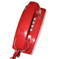 Cortelco ITT-2554-V-RD 255447-vba-20m Wall W/ Volume Red