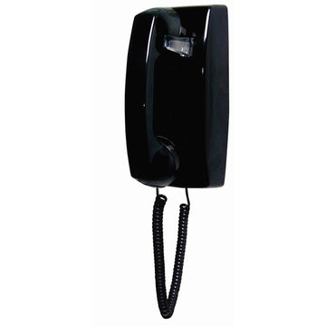 Cortelco ITT-2554NDL-BK 255400-vba-ndl Black Wall No Dial
