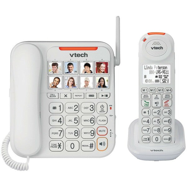 Vtech VT-SN5147 Careline Amplified Corded/cordless Phone