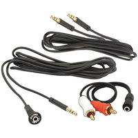PAC dash mountable Aux input adapter 3.5mm to RCA adapter included