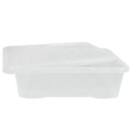 1x 32L Wham Crystal Storage Box with Clear Lid