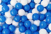 Play Balls White & Blue 50pcs