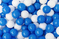 Play Balls White & Blue 200pcs
