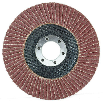115mm x 22mm Sanding Flap Discs Grinding 80 Grit 4.5"   DSO80GRITFLAPS_10pack  [10 Pack,80 Grit] 19694