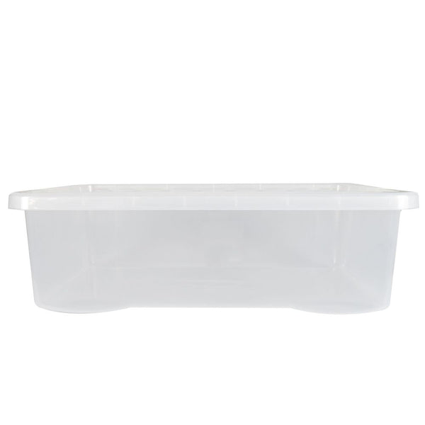 1x 32L Wham Crystal Storage Box with Clear Lid