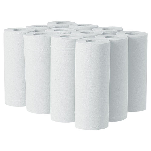 Multi Rolls 2 Ply 25cm x 40m Recycled Paper Towels Hygiene Roll Everyday Tasks -White