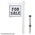 72 * 36 " Beautiful And Practical White Advertising Column