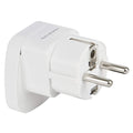 Travelon Europe Grounded Adapter Power Outlet Plug White